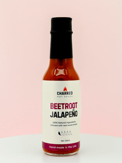 CHARRED Beetroot Jalapeno Hot Sauce