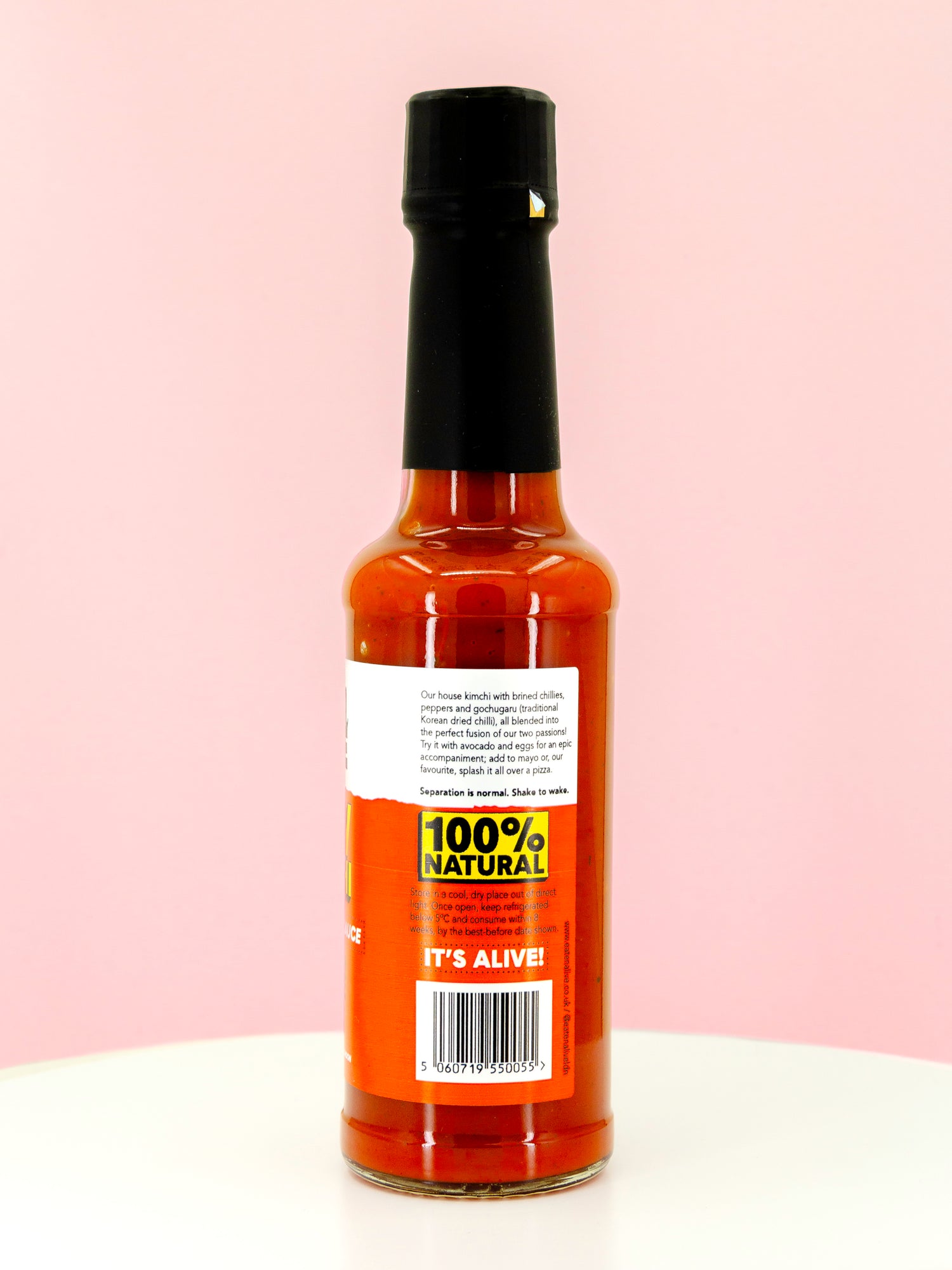 Raw Kimchi Hot Sauce