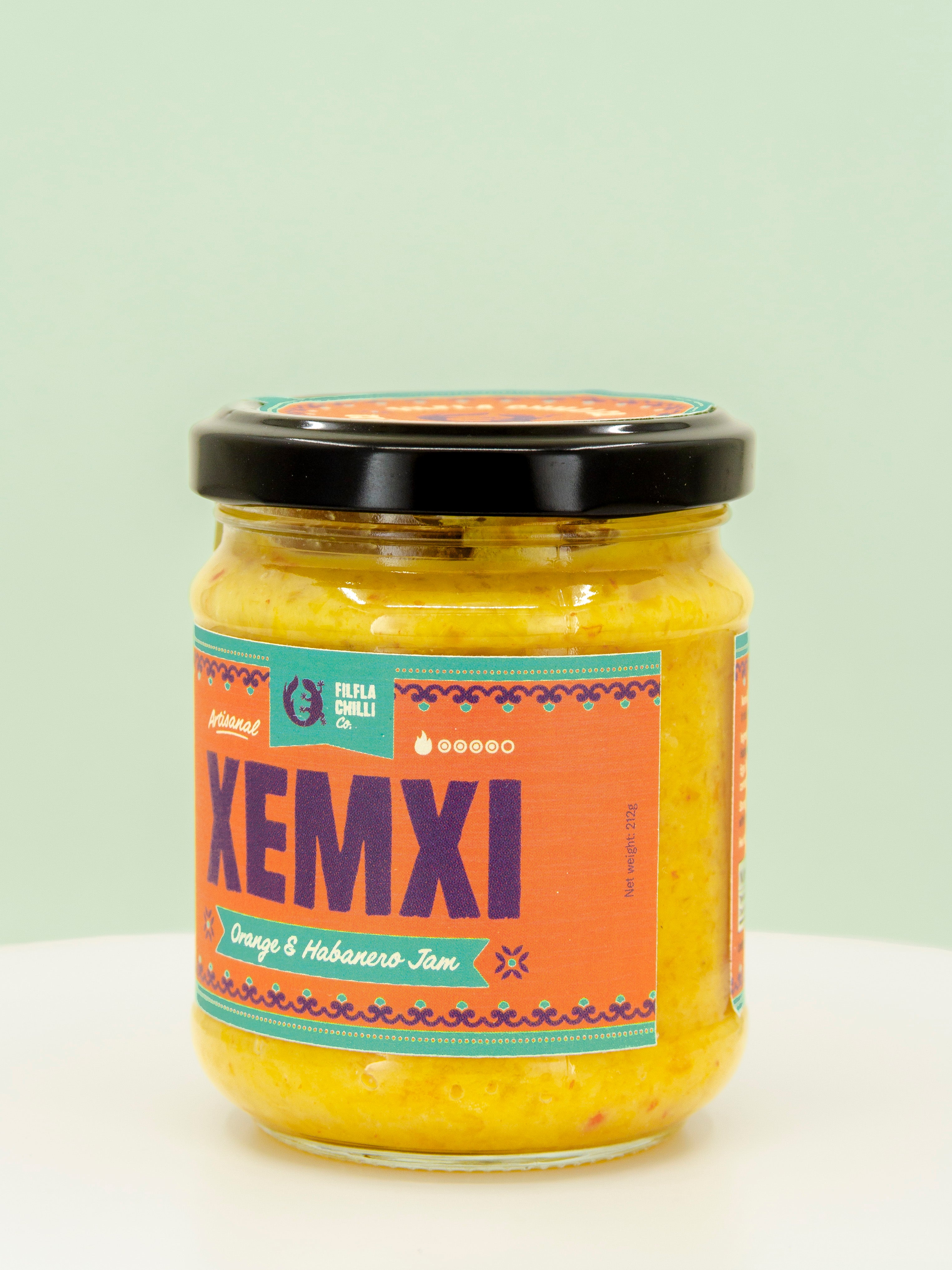 Xemxi Orange Habanero Jam