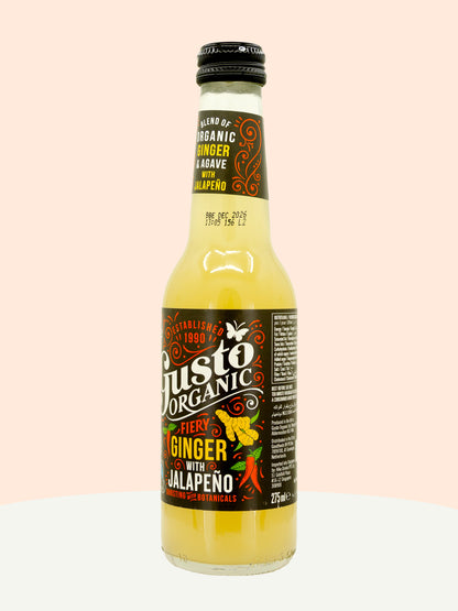 Fiery Ginger &amp; Jalapeño Sparkling Drink