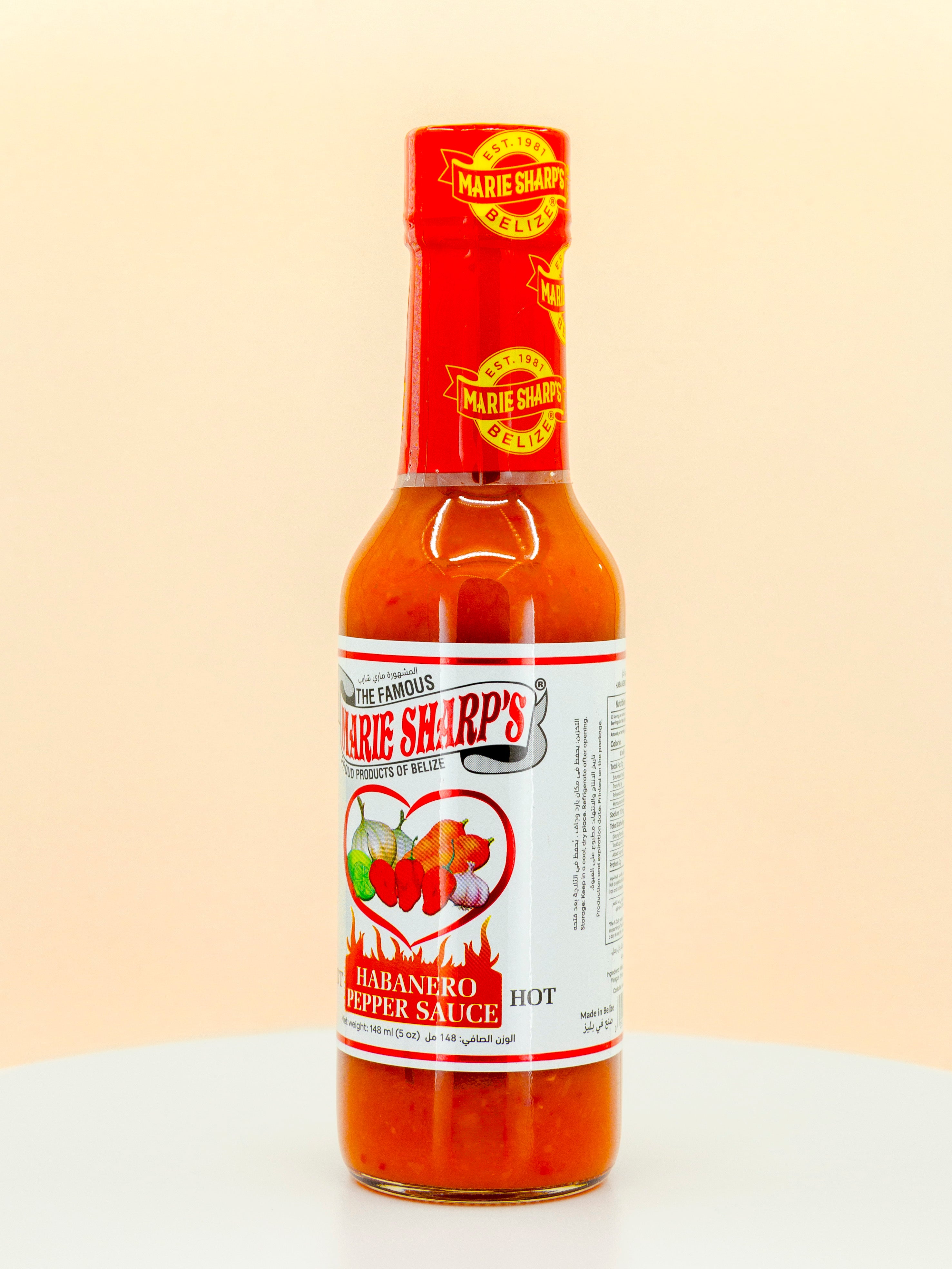 Hot Habanero Pepper Hot Sauce