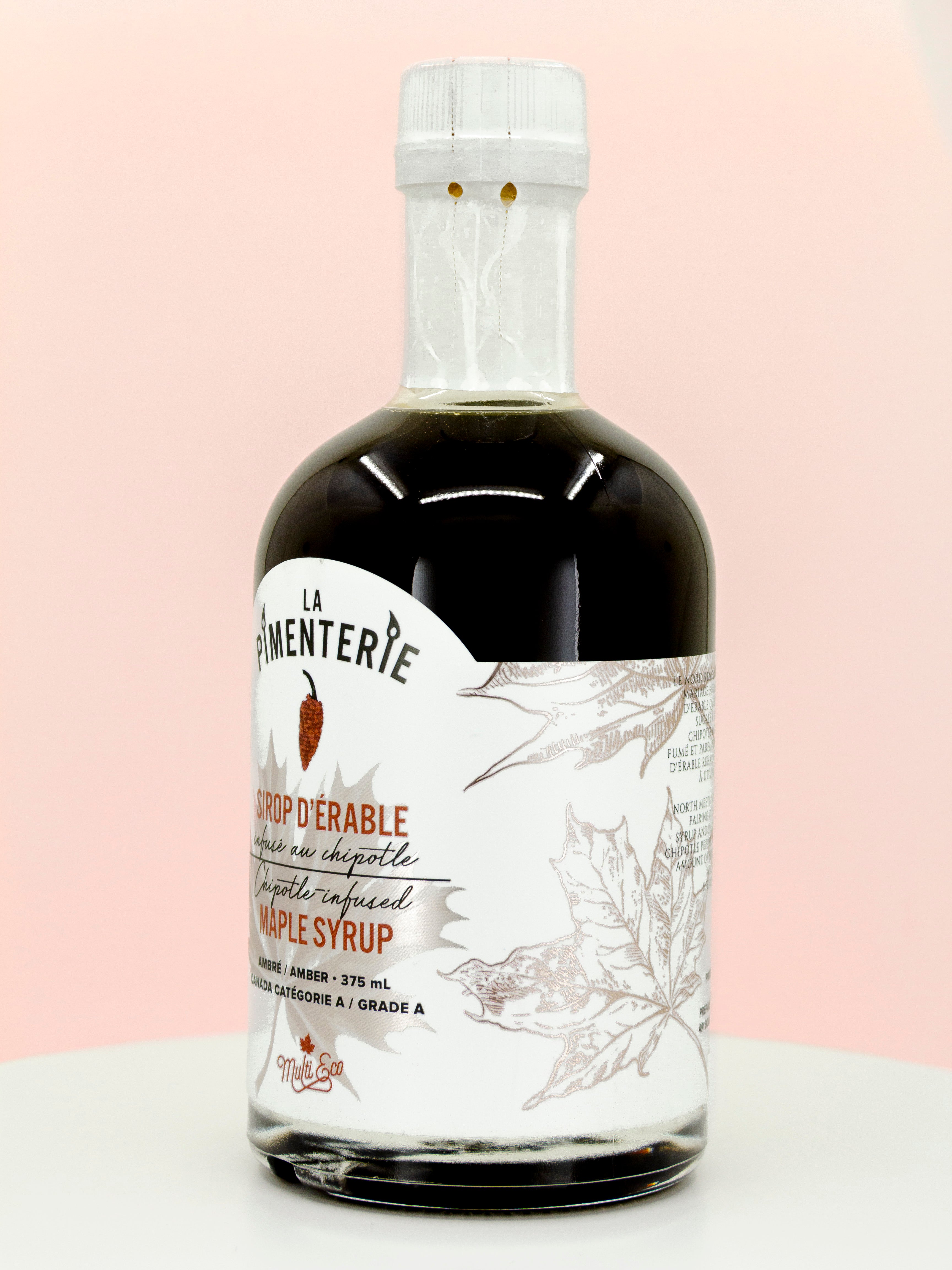 Chipotle-Infused Hot Maple Syrup