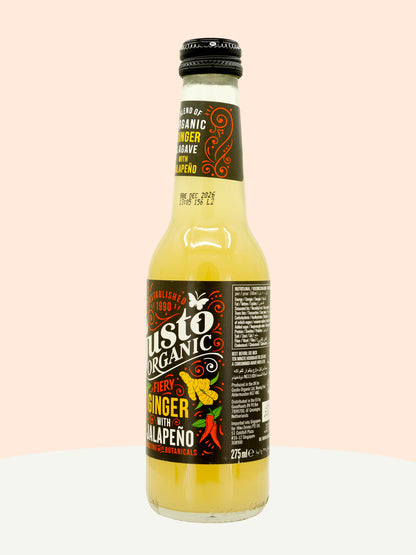 Fiery Ginger &amp; Jalapeño Sparkling Drink