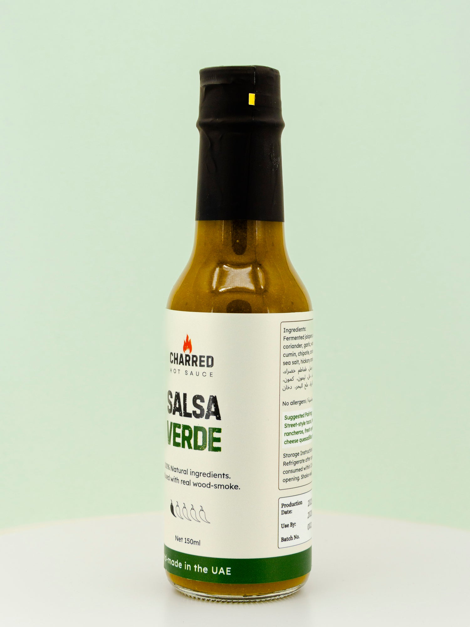 CHARRED Salsa Verde Hot Sauce