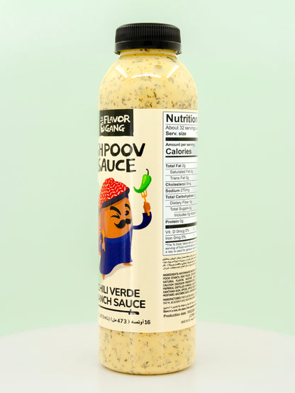 Shpoov Sauce Chilli Verde Ranch