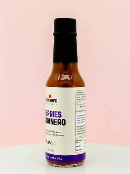 CHARRED Berries Habanero Hot Sauce