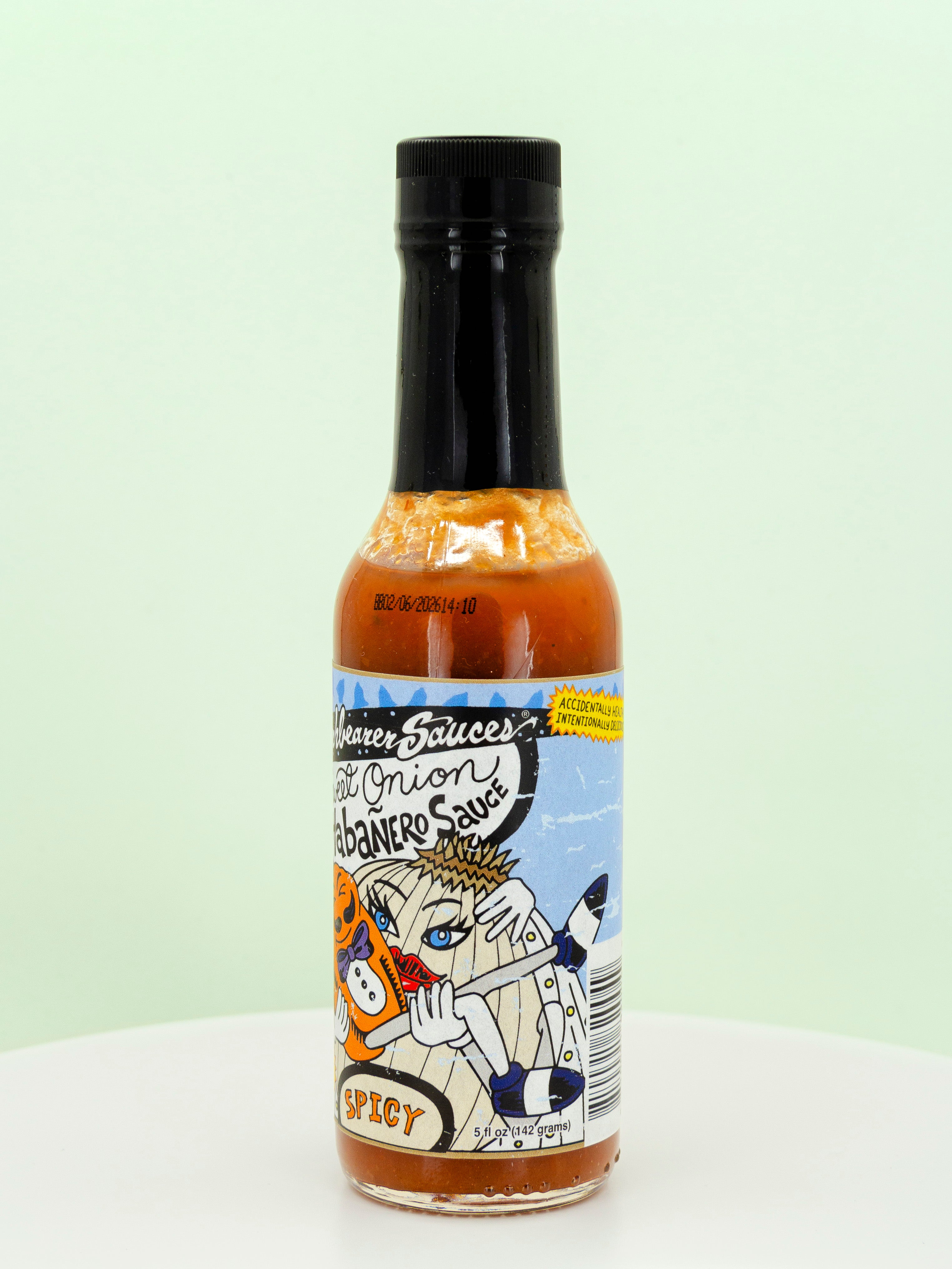Sweet Onion Habanero Sauce Hot Sauce