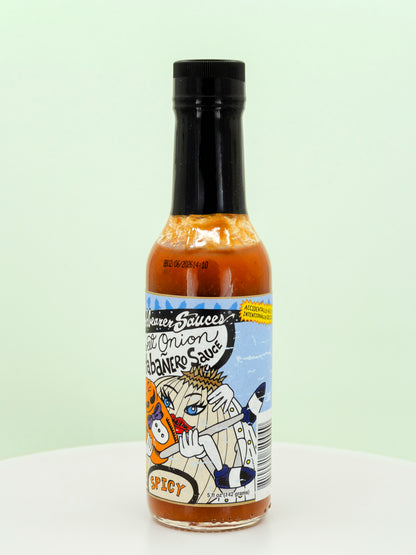 Sweet Onion Habanero Sauce Hot Sauce