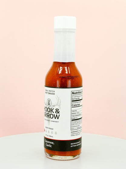 Cayenne, Garlic Hot Sauce