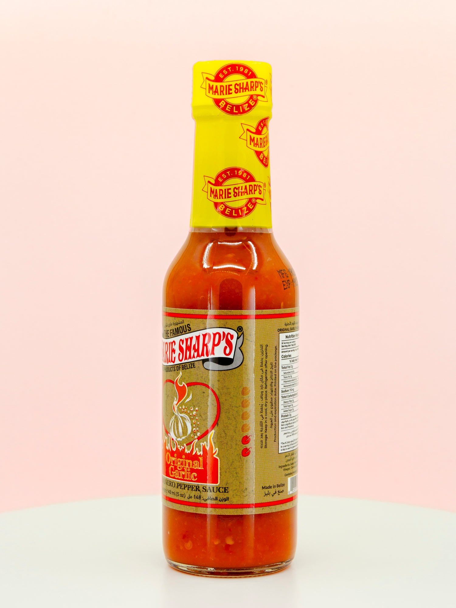 Original Garlic Habanero Pepper Hot Sauce
