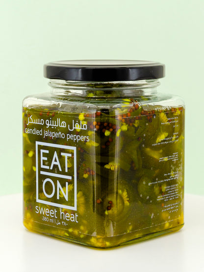 SWEET HEAT Candied Jalapeño Peppers