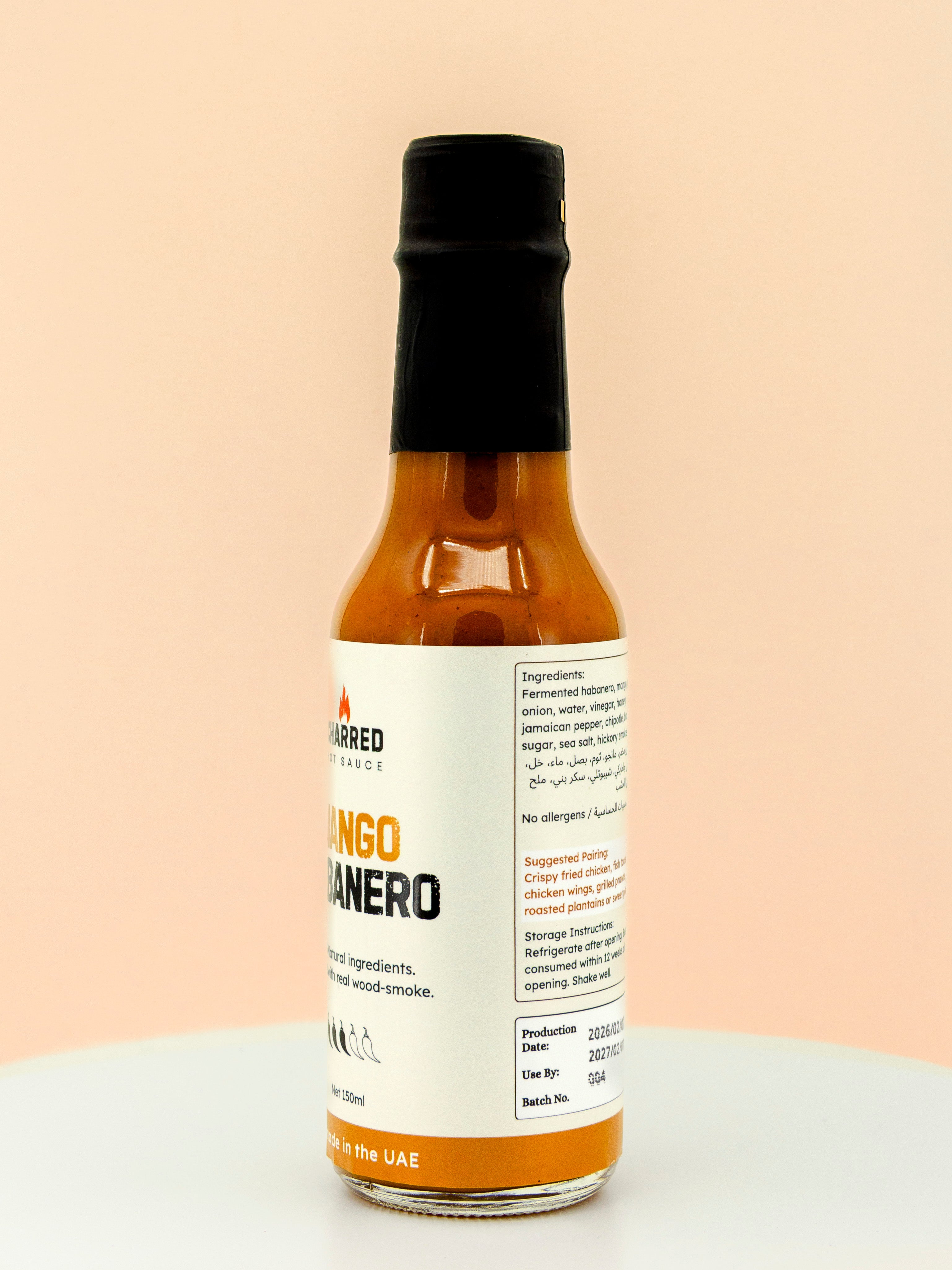 CHARRED Mango Habanero Hot Sauce