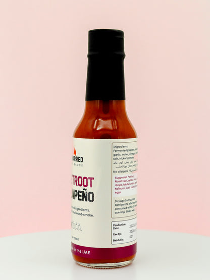 CHARRED Beetroot Jalapeno Hot Sauce
