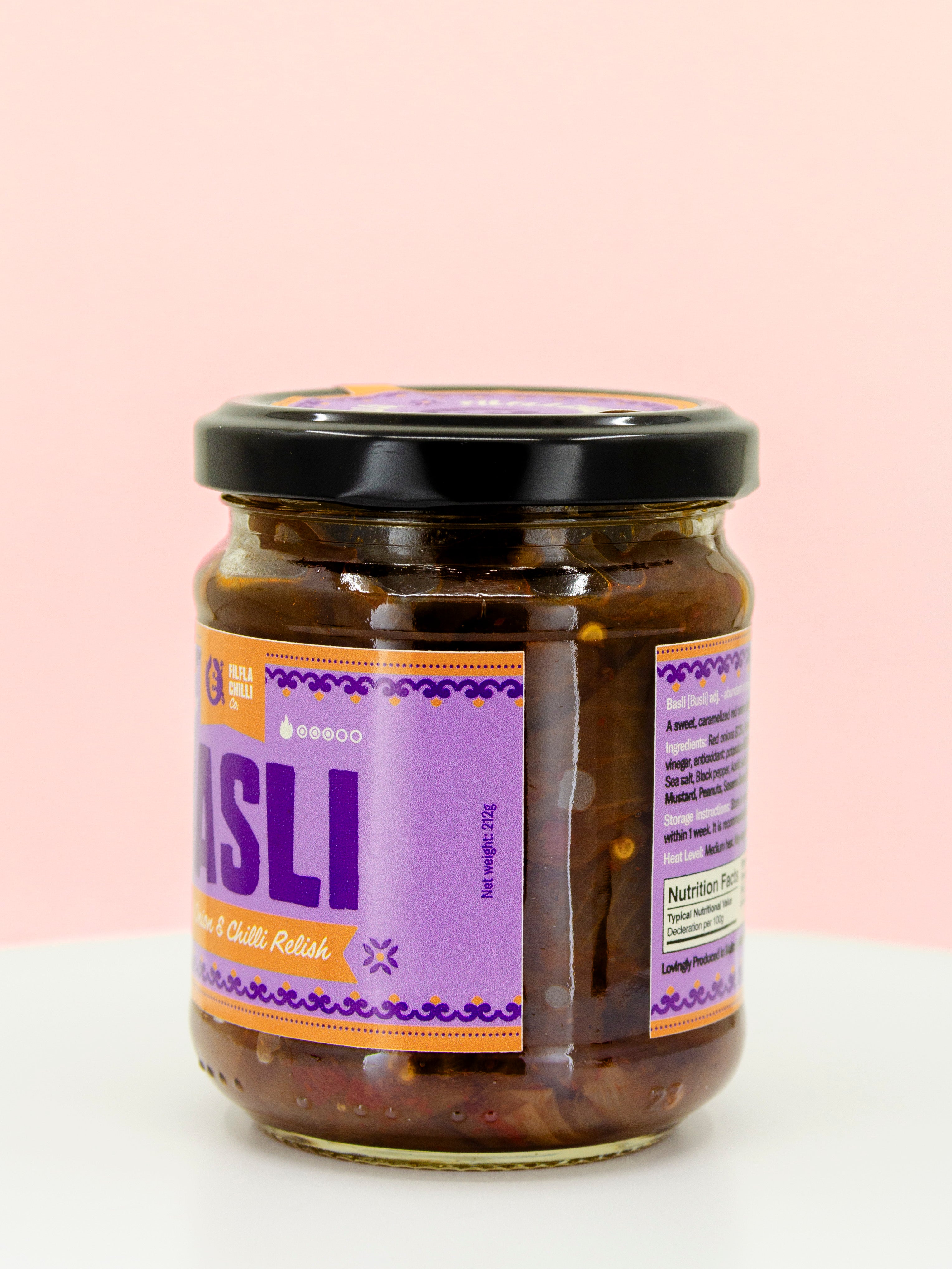 Basli Red Onion &amp; Chilli Relish