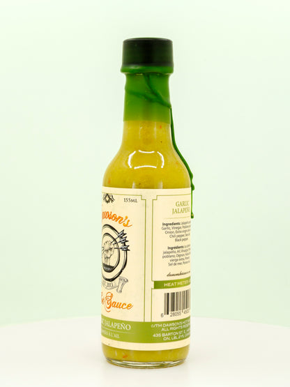 Garlic Jalapeno Hot Sauce