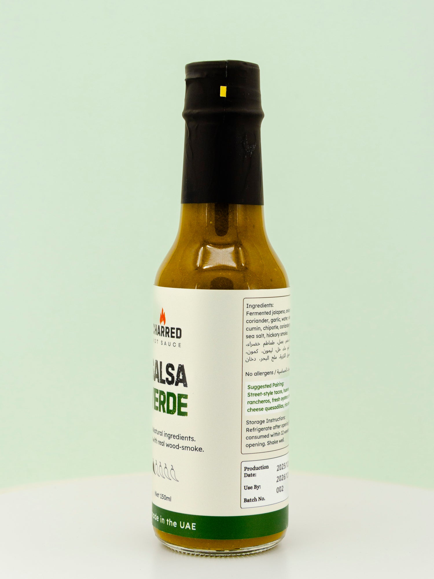 CHARRED Salsa Verde Hot Sauce