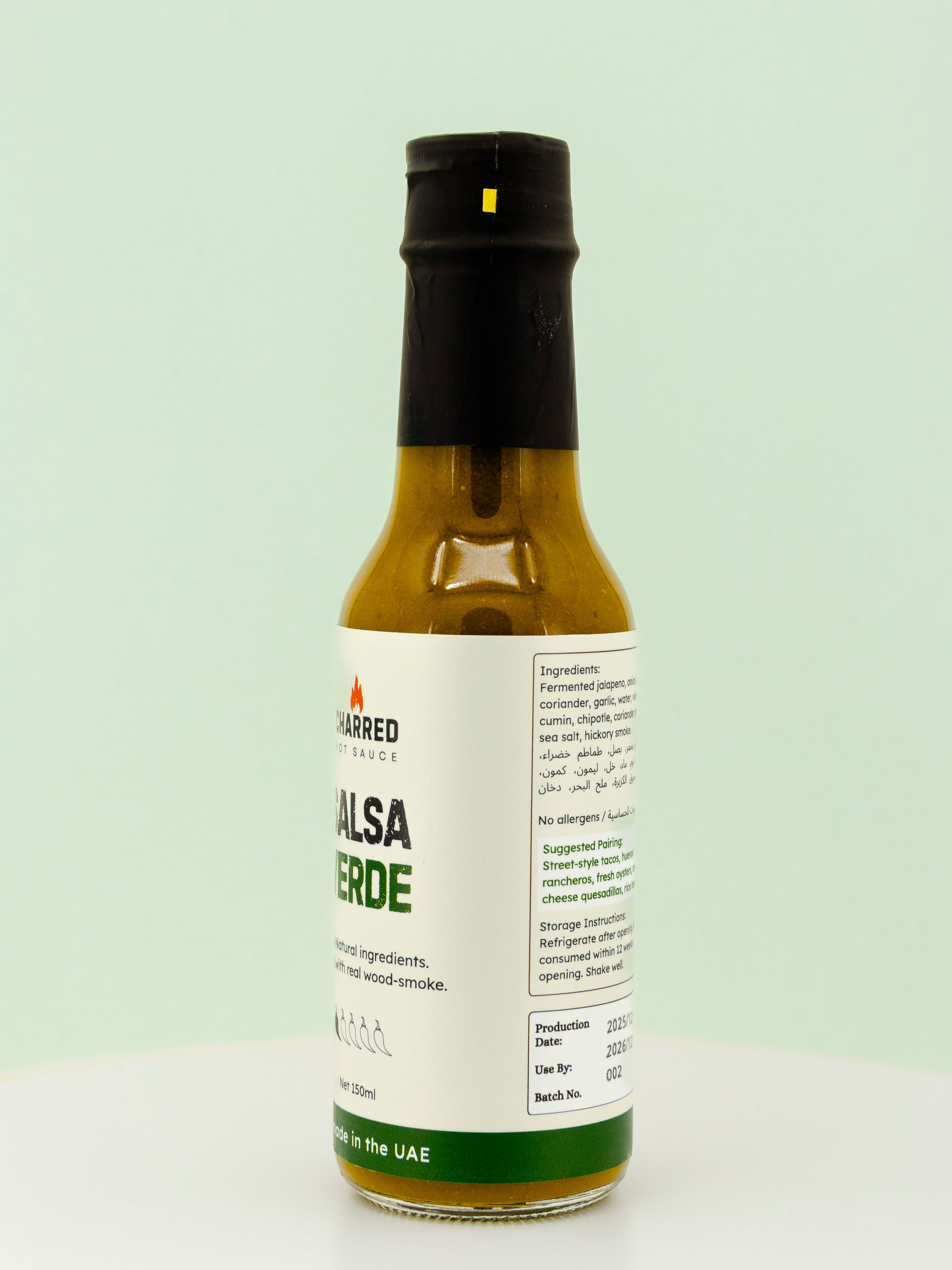 CHARRED Salsa Verde Hot Sauce