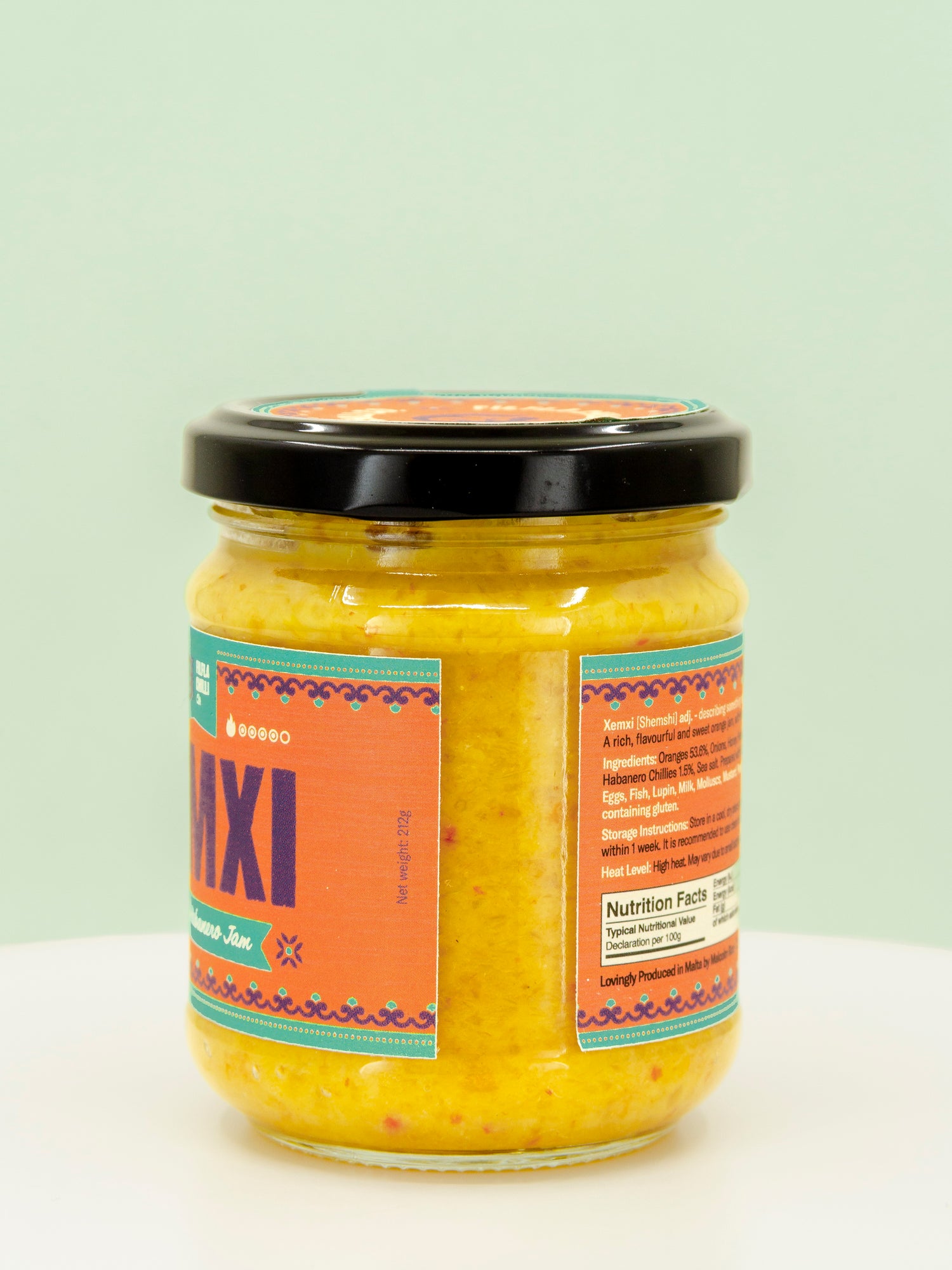 Xemxi Orange Habanero Jam