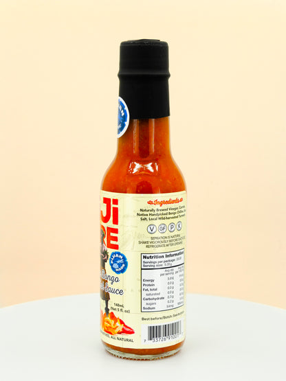 Fiji Fire Native Bongo Chilli Hot Sauce