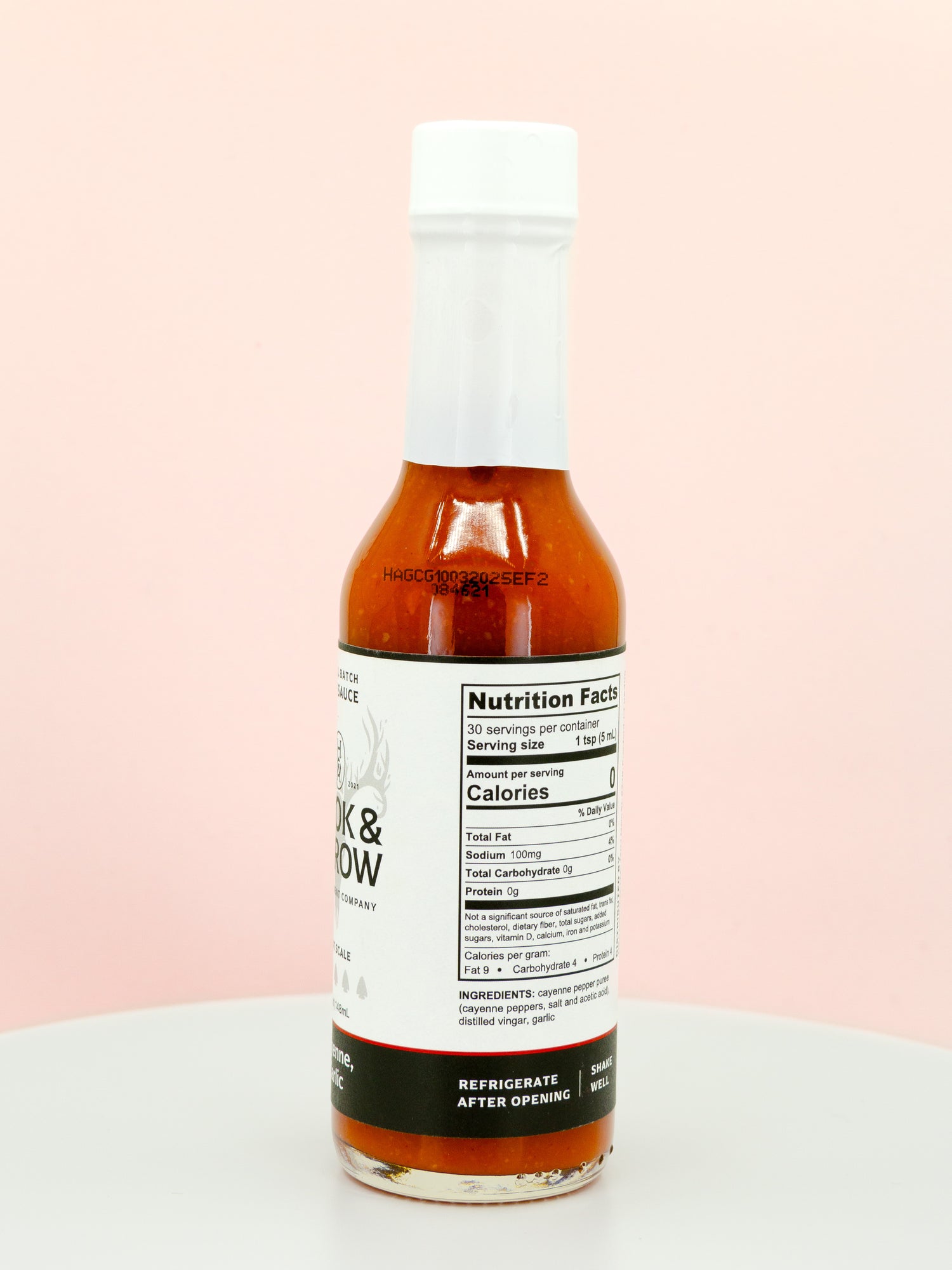 Cayenne, Garlic Hot Sauce