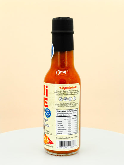 Fiji Fire Native Bongo Chilli Hot Sauce