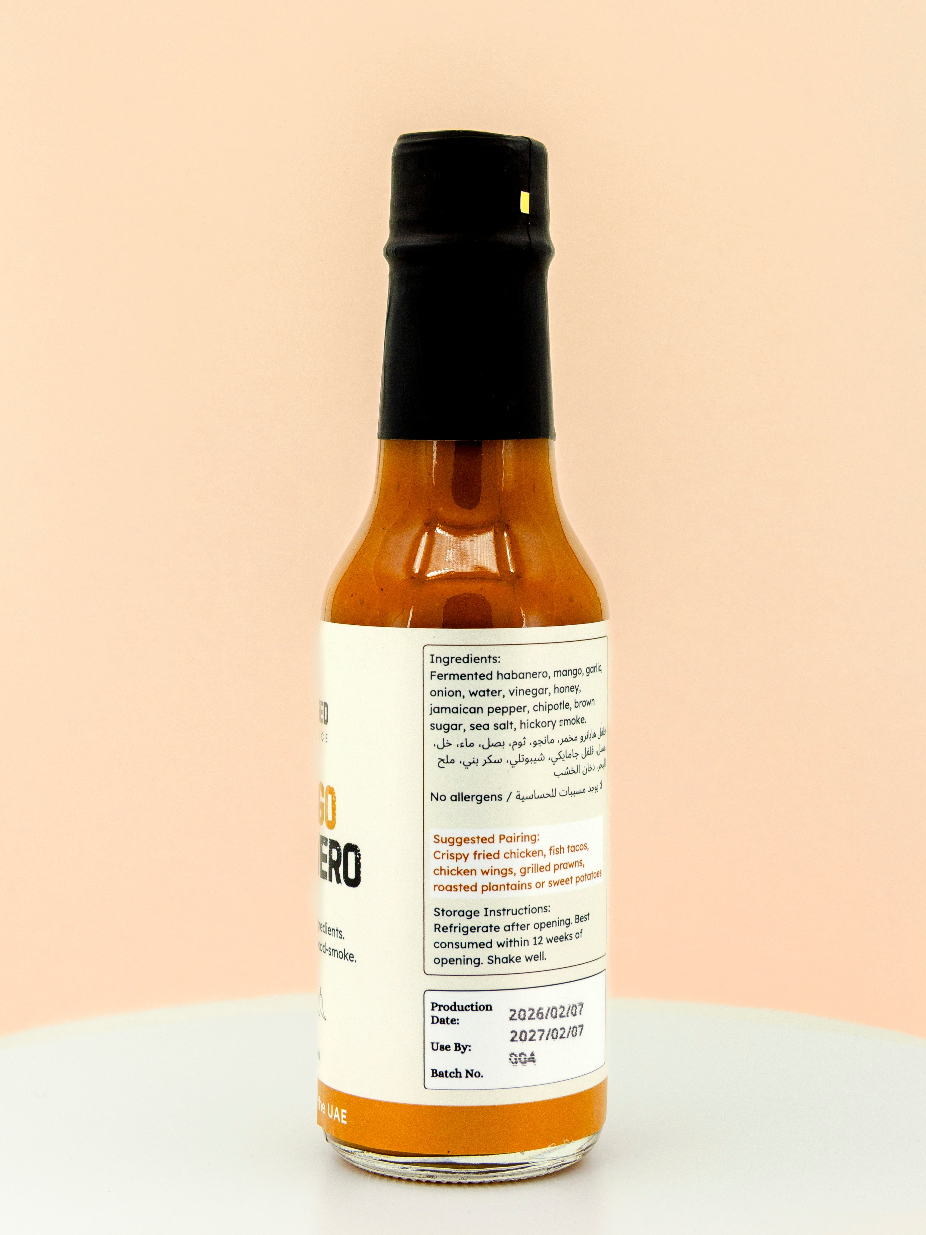 CHARRED Mango Habanero Hot Sauce