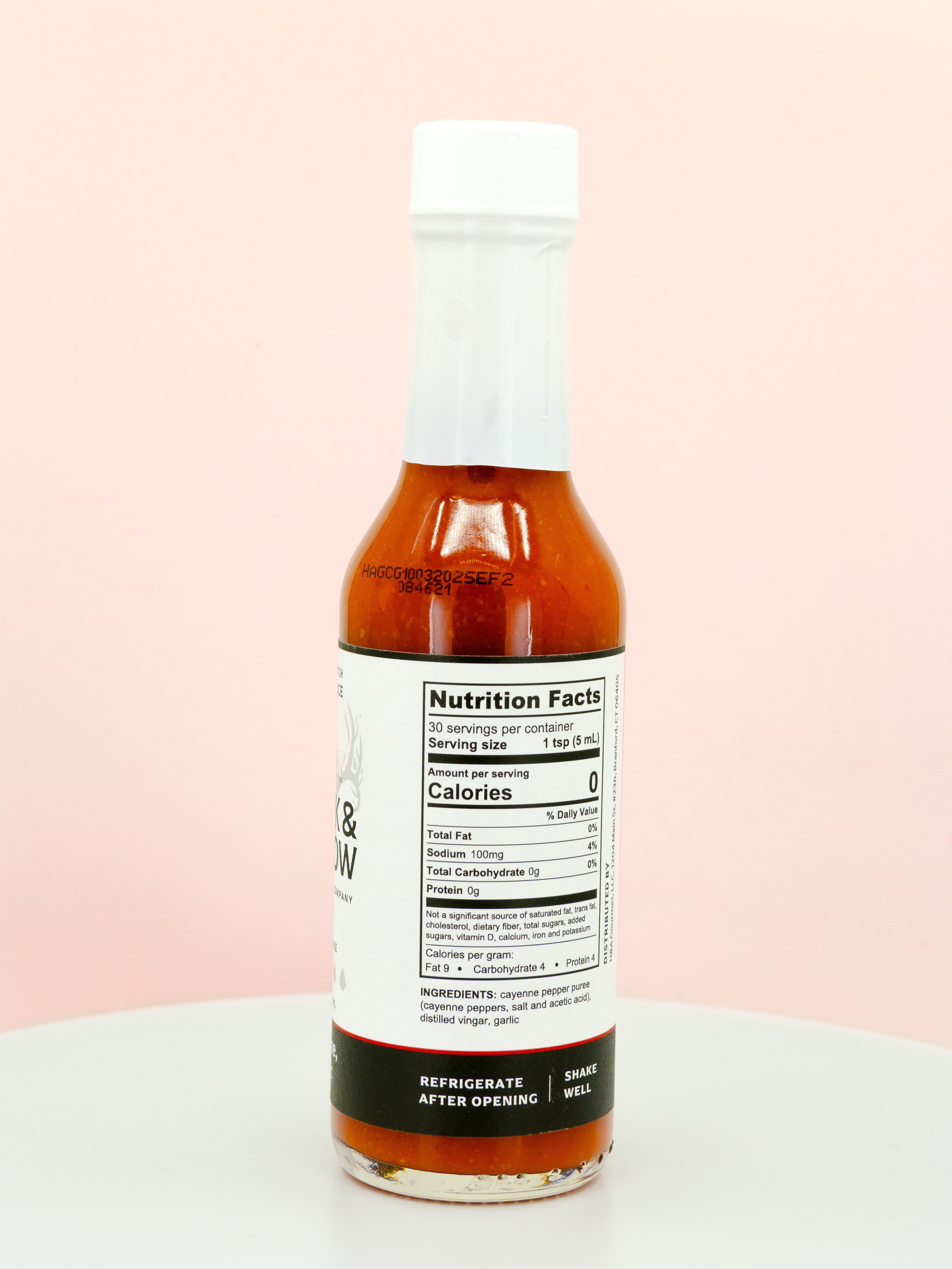 Cayenne, Garlic Hot Sauce