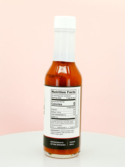 Cayenne, Garlic Hot Sauce
