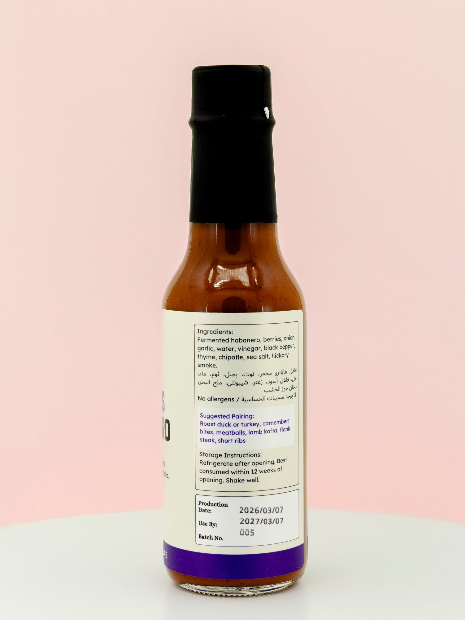 CHARRED Berries Habanero Hot Sauce