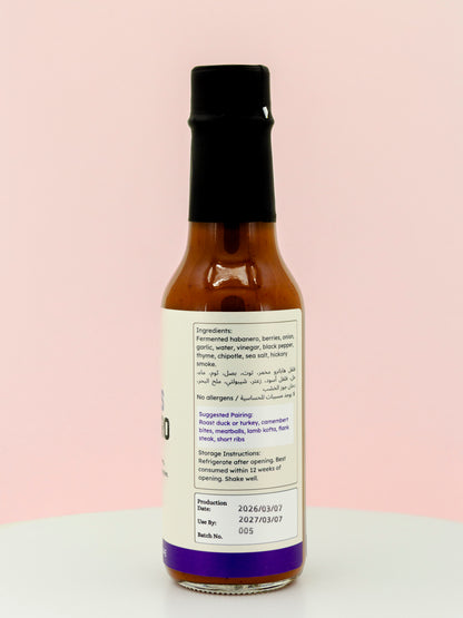 CHARRED Berries Habanero Hot Sauce