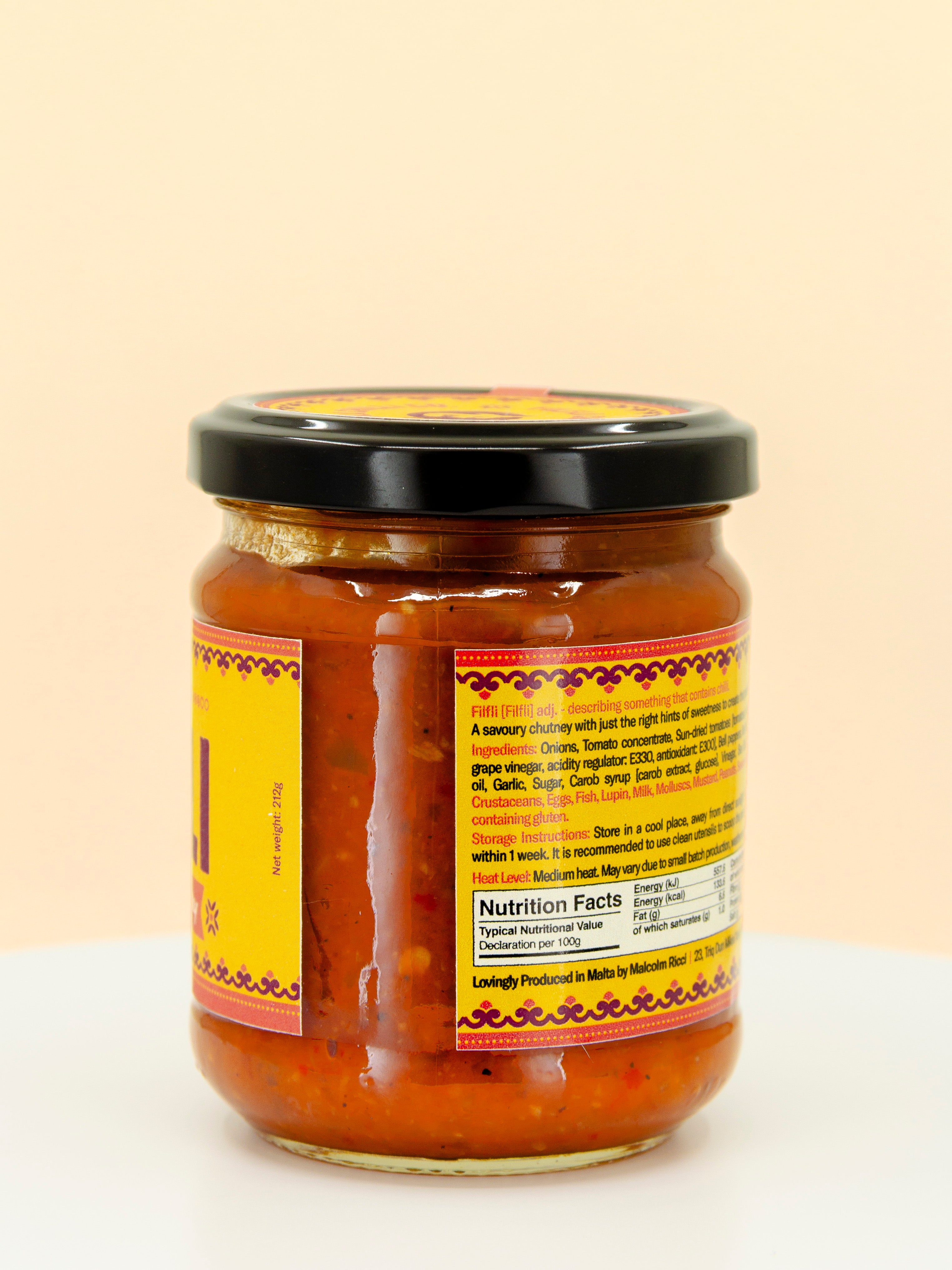 Filfla Maltese Chilli Chutney