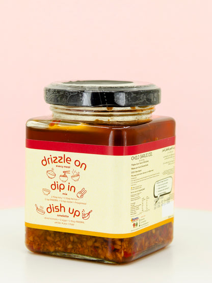 Spicy &amp; Garlicky Chilli Garlic Oil