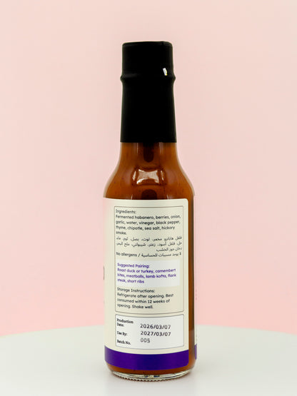 CHARRED Berries Habanero Hot Sauce