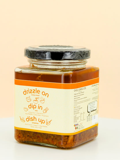 Mild Spicy &amp; Garlicky Chilli Garlic Oil