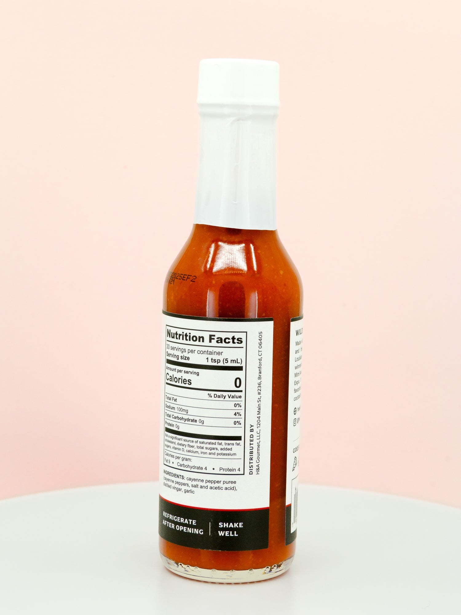 Cayenne, Garlic Hot Sauce