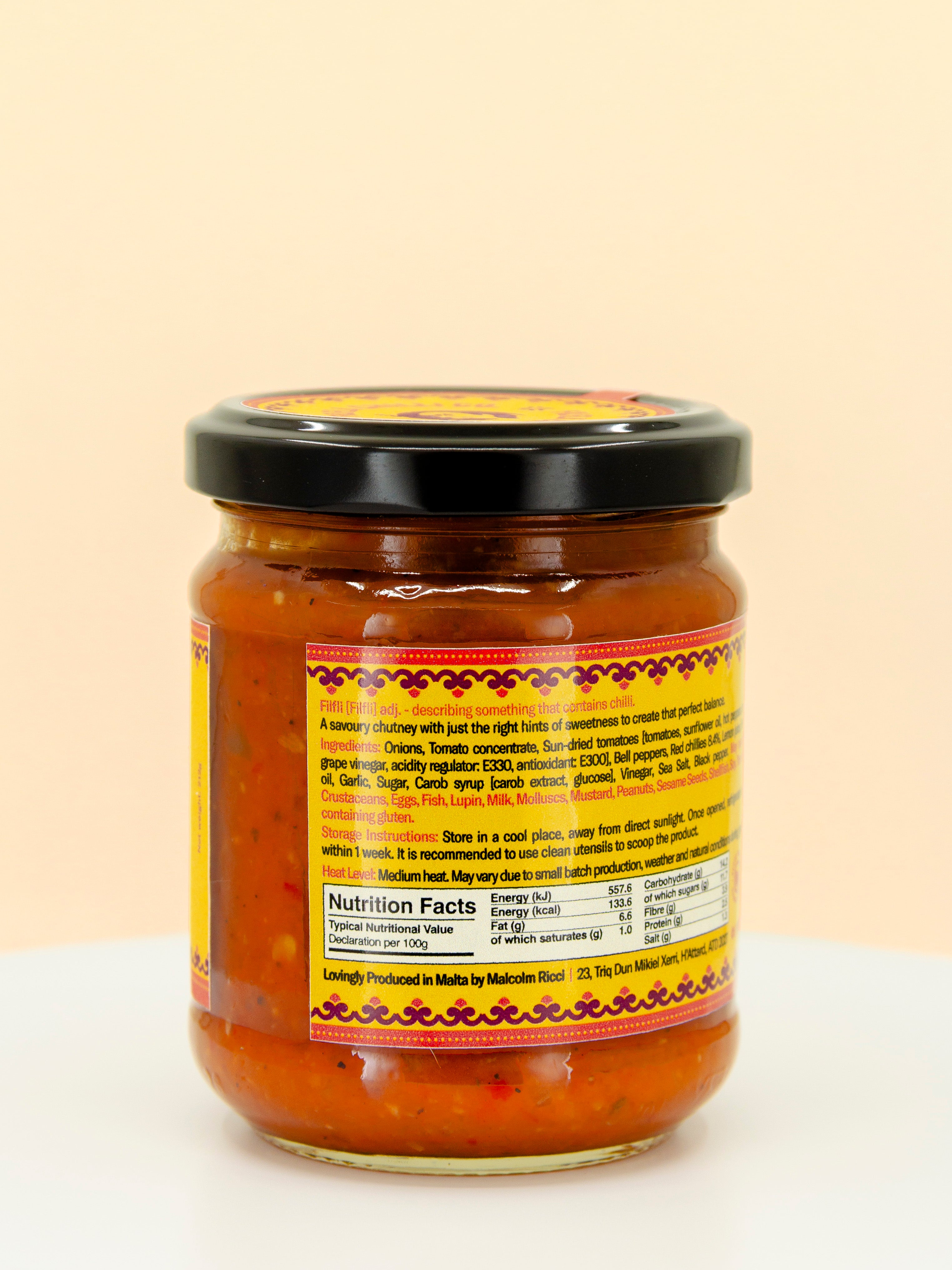 Filfla Maltese Chilli Chutney
