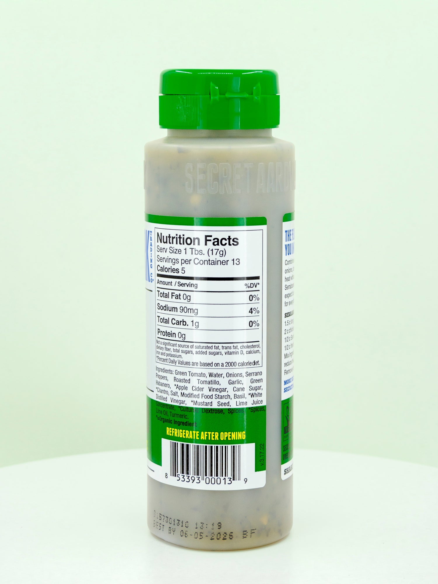 Serrabanero Green Hot Sauce