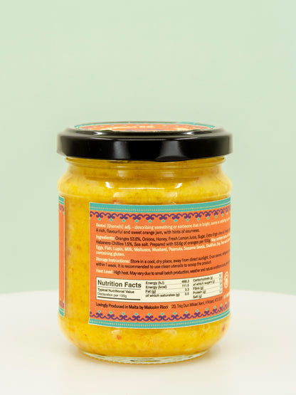 Xemxi Orange Habanero Jam