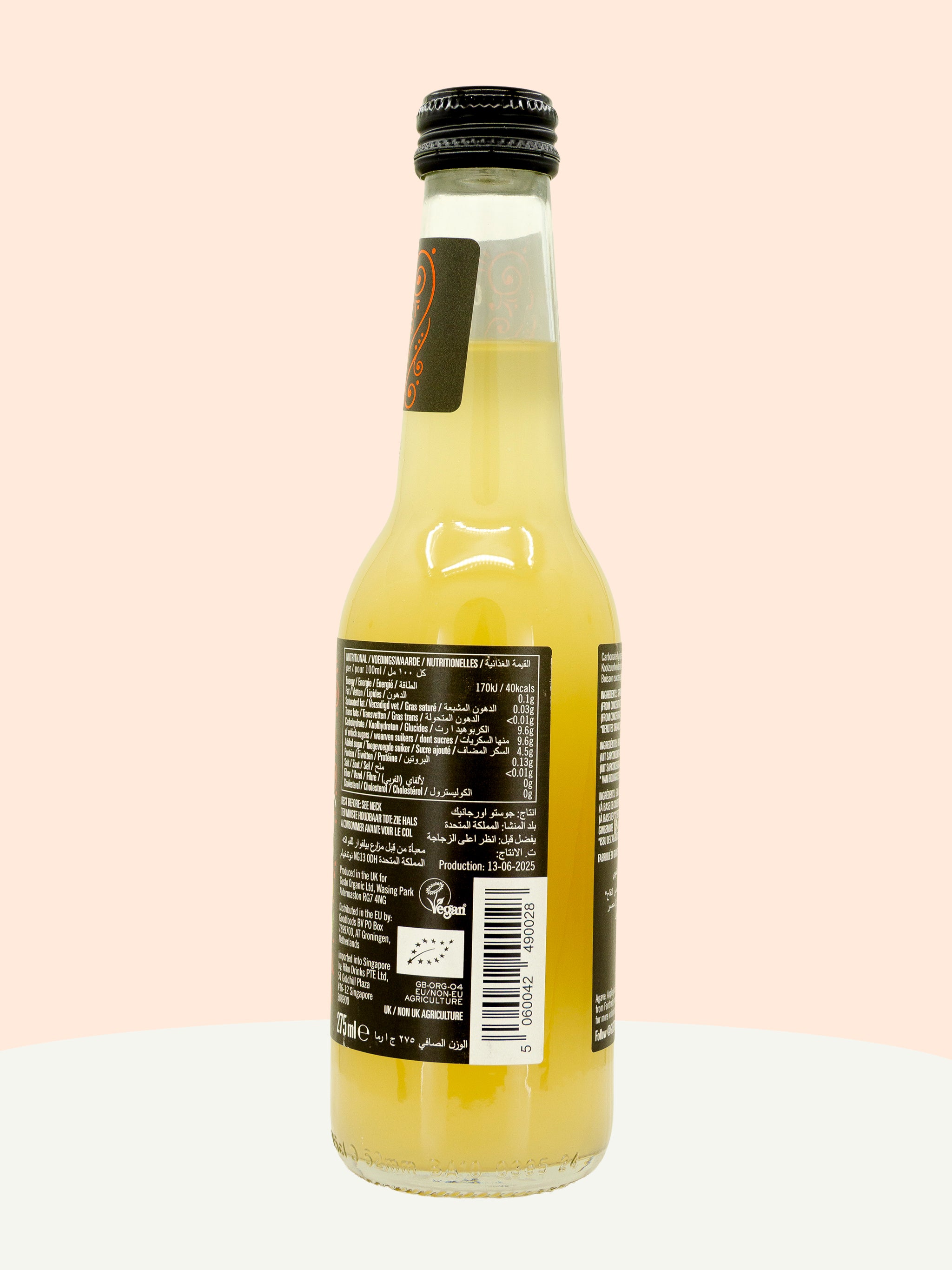 Fiery Ginger &amp; Jalapeño Sparkling Drink