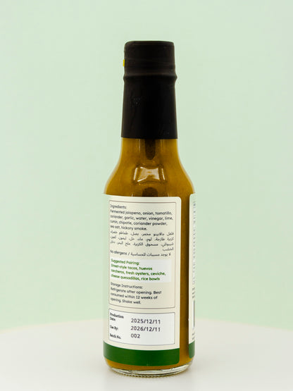 CHARRED Salsa Verde Hot Sauce