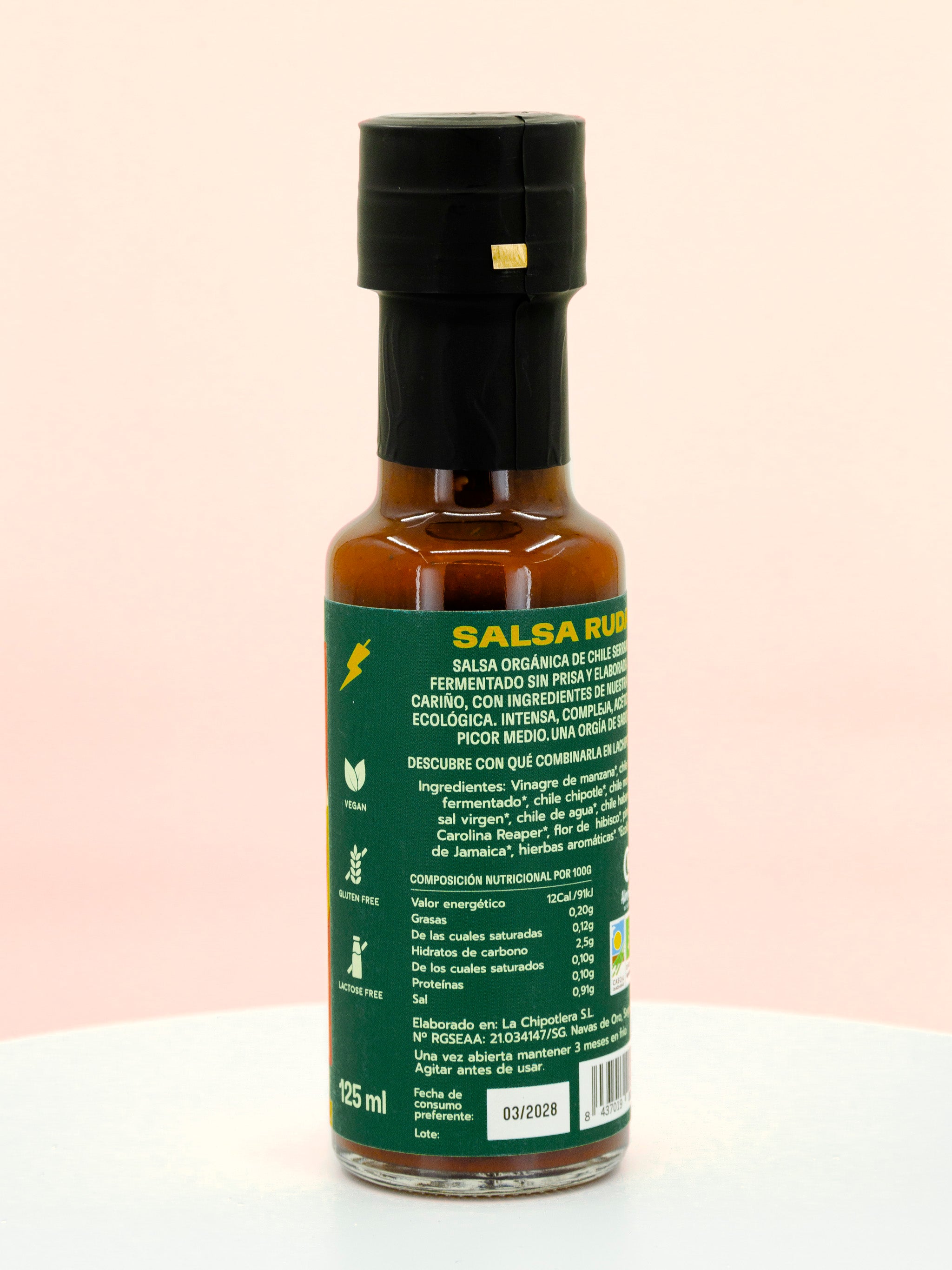Salsa Ruda Organic Hot Sauce
