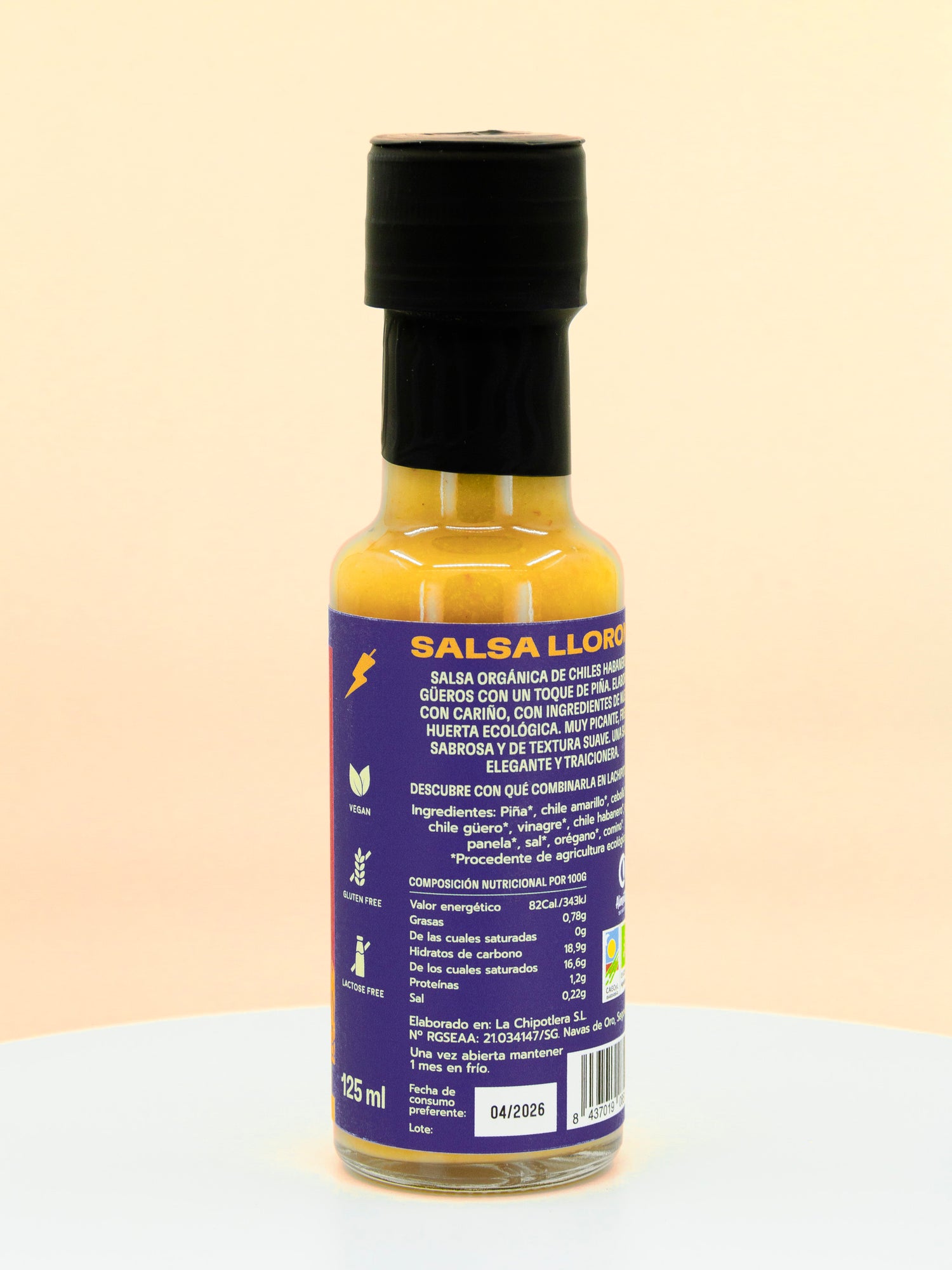 Salsa Llorona Organic Hot Sauce