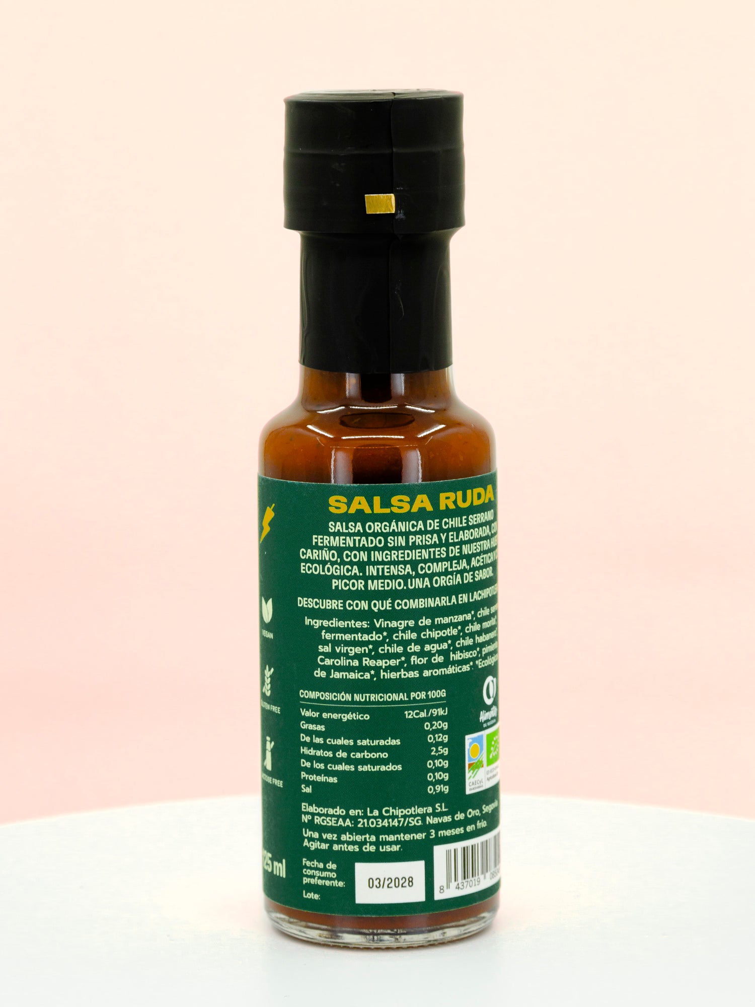 Salsa Ruda Organic Hot Sauce