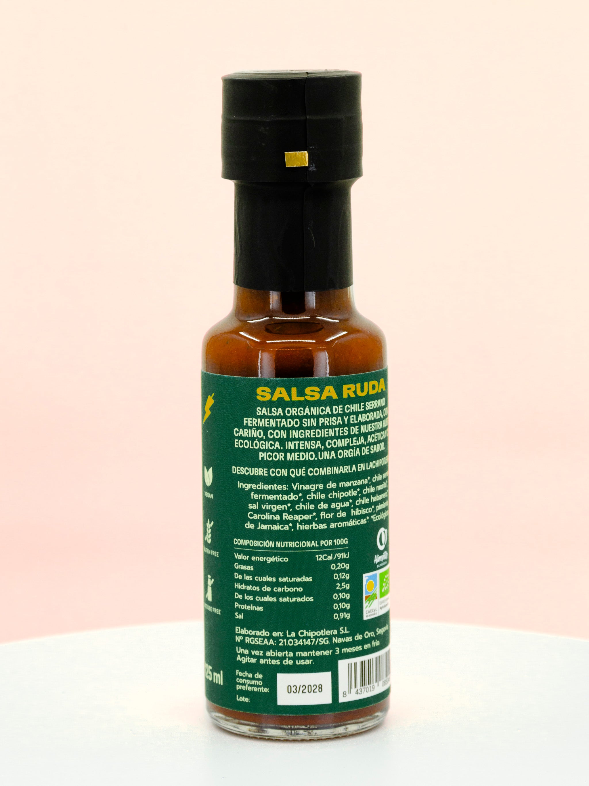 Salsa Ruda Organic Hot Sauce