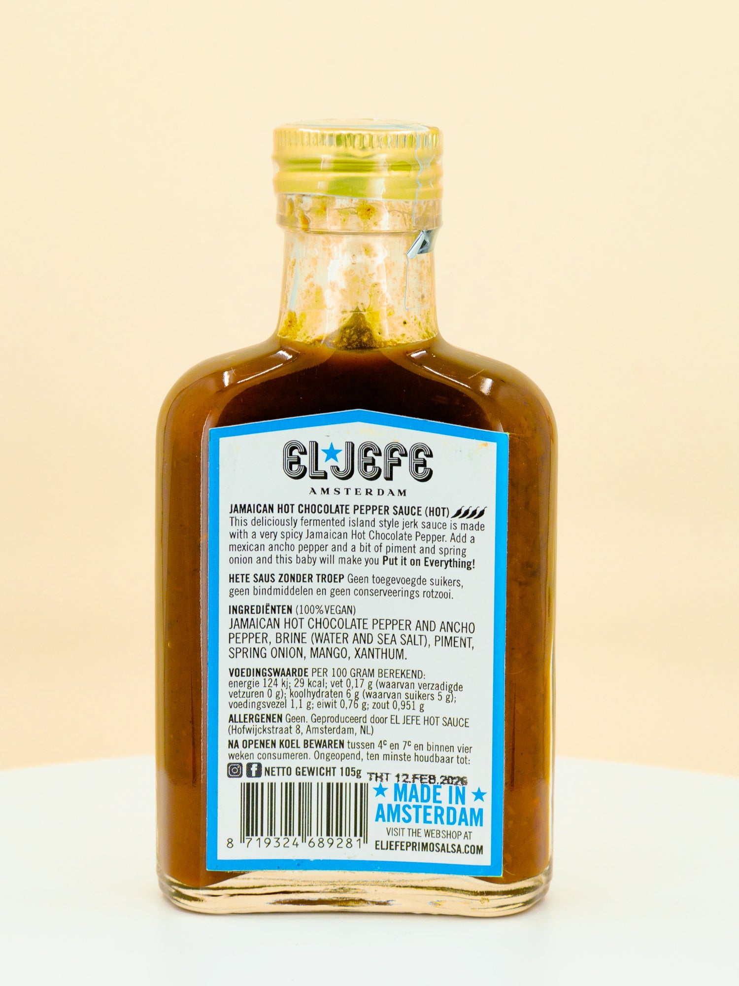 Jamaican Hot Chocolate Pepper Sauce