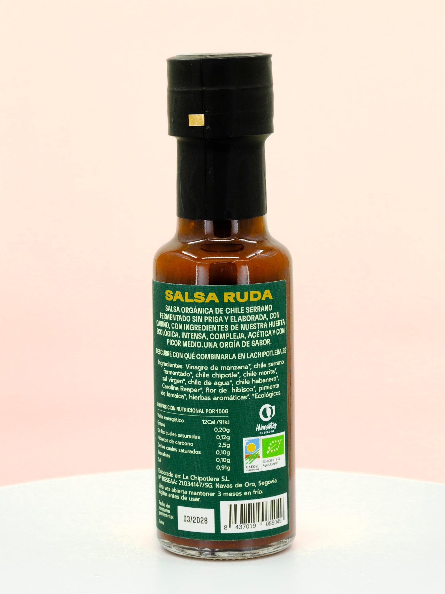 Salsa Ruda Organic Hot Sauce