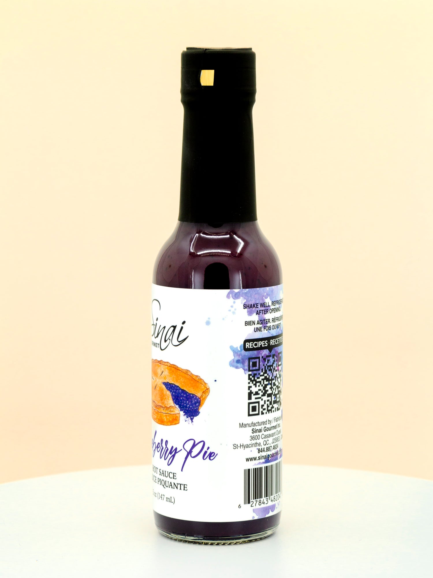 Blueberry Pie Hot Sauce