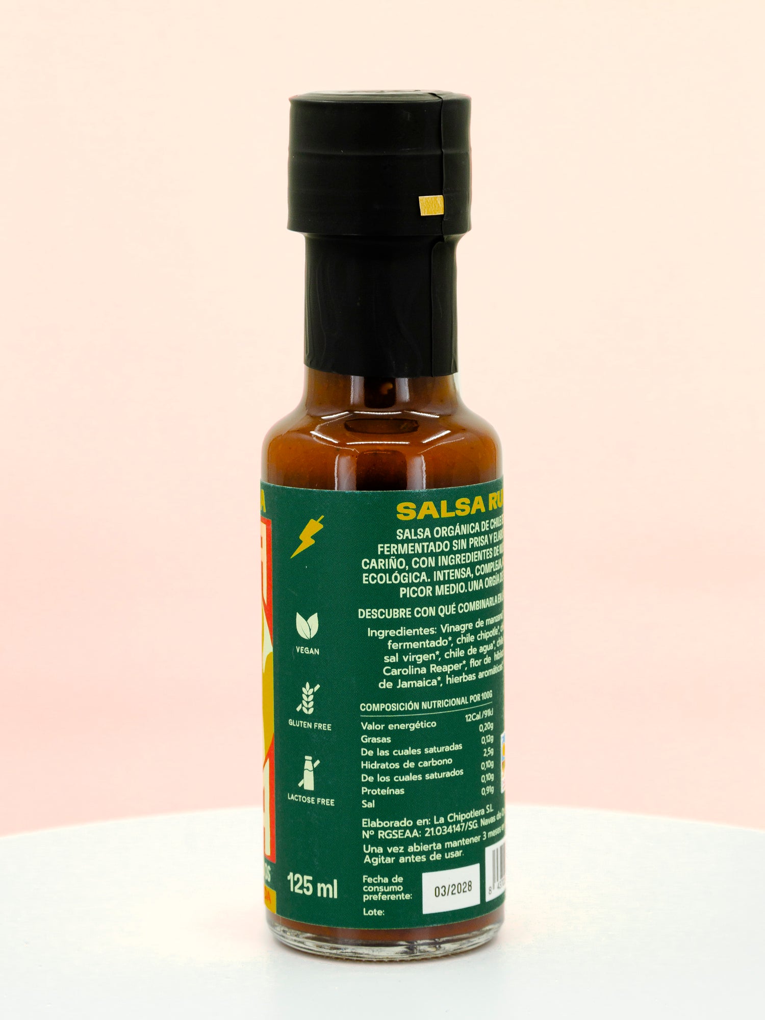Salsa Ruda Organic Hot Sauce