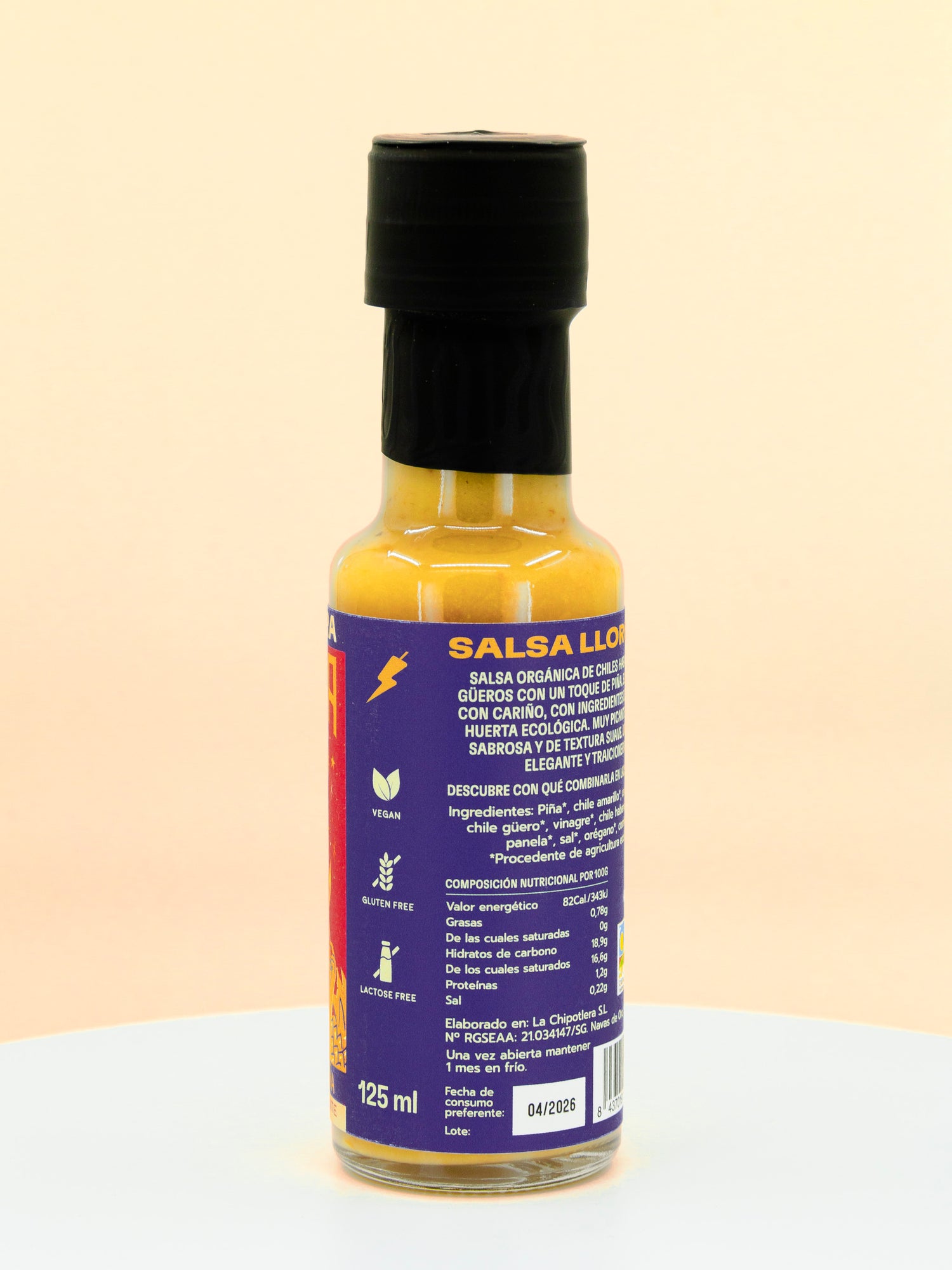 Salsa Llorona Organic Hot Sauce