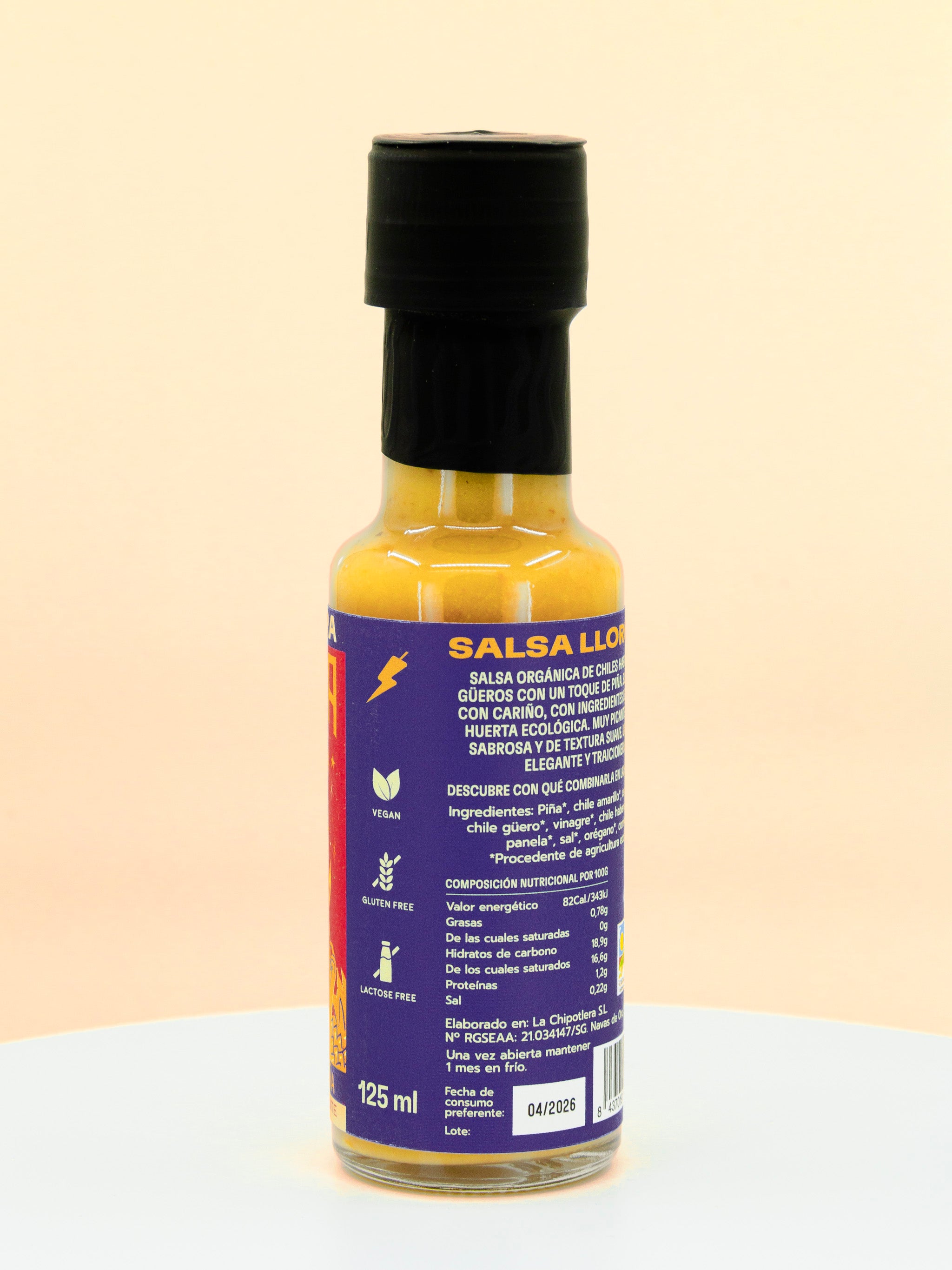 Salsa Llorona Organic Hot Sauce
